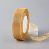🎀 Sheer Organza Ribbon – Elegant & Versatile Finish in a gold color, ideal for gift wrapping and decorative projects.